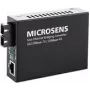 MICROSENS Fast Ethernet Bridging Converter MS400210 - meediumimuundur - 100Mb LAN - 10Base-T, 100Base-FX, 100Base-TX - RJ-45 / SC multi-mode - kuni 2 km - 1310 nm (MS400210)