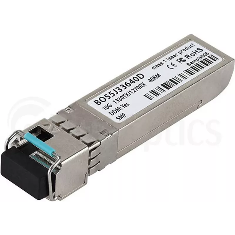 SFP+ moodul CBO SFP-10G-BX-D-40KM-DL-BO 10 Gbit/s, single-mode LC, 40 km, kahesuunaline (allalink)