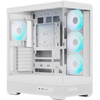 Arvutikorpus AeroCool Geh Midi P500B-Digi Valge