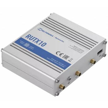 Teltonika RUTX10 traadita ruuter Gigabit Ethernet kaheribaline (2,4 GHz / 5 GHz) Valge