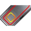 Elektriline lauagrill Rommelsbacher BBQ 2003 — 1900 W, 50×25 cm, sooneline + Teppanyaki, reguleeritav termostaat, hõbedane/must