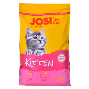 Kuiv kassipoegade toit JosiCat Kitten 10 kg – täisväärtuslik toit kasvavatele kassipoegadele