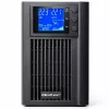 UPS QOLTEC Pure Sine Wave 1kVA 800W AVR-i ja LCD-ekraaniga