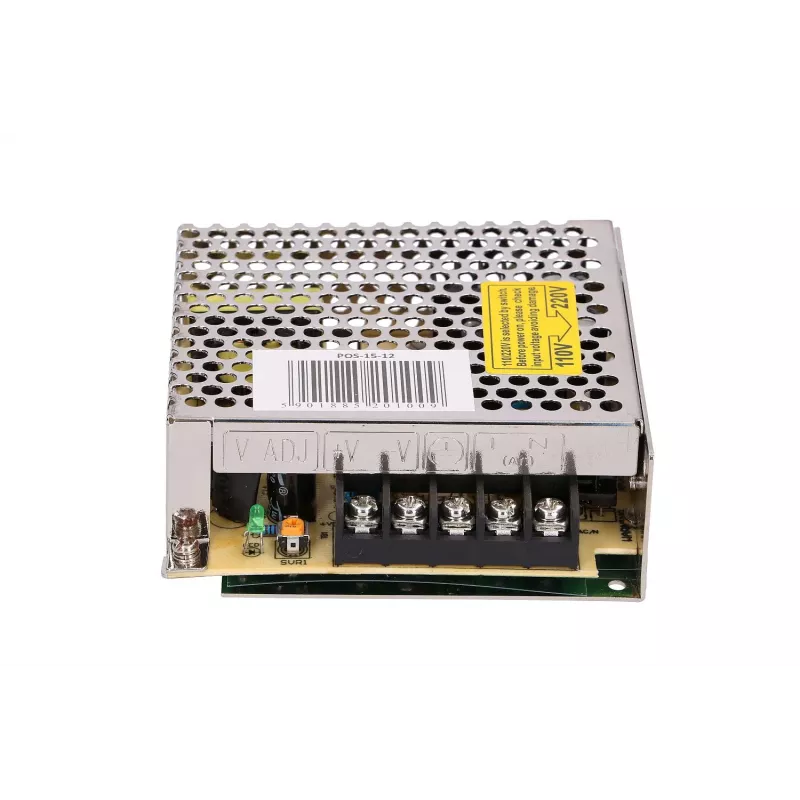 Modulaarne lülitustoiteallikas MPL POS-15-12, 12V 1,25A