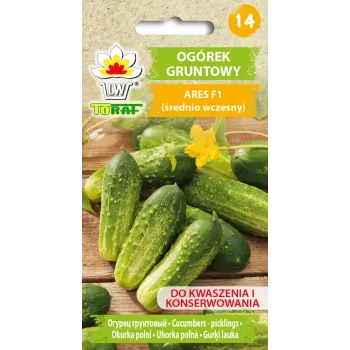 Cucumber Ares F1 Toraf köögiviljaseemned, 5g pakend