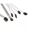 Supermicro - SATA- / SAS-kaabel - Mini SAS HD (SFF-8643) SATA-le - 50/50/60/70 cm - A+ Server 1013, SuperServer 5018, 5019, 5019S, SuperStorage Server 5019D8 jaoks