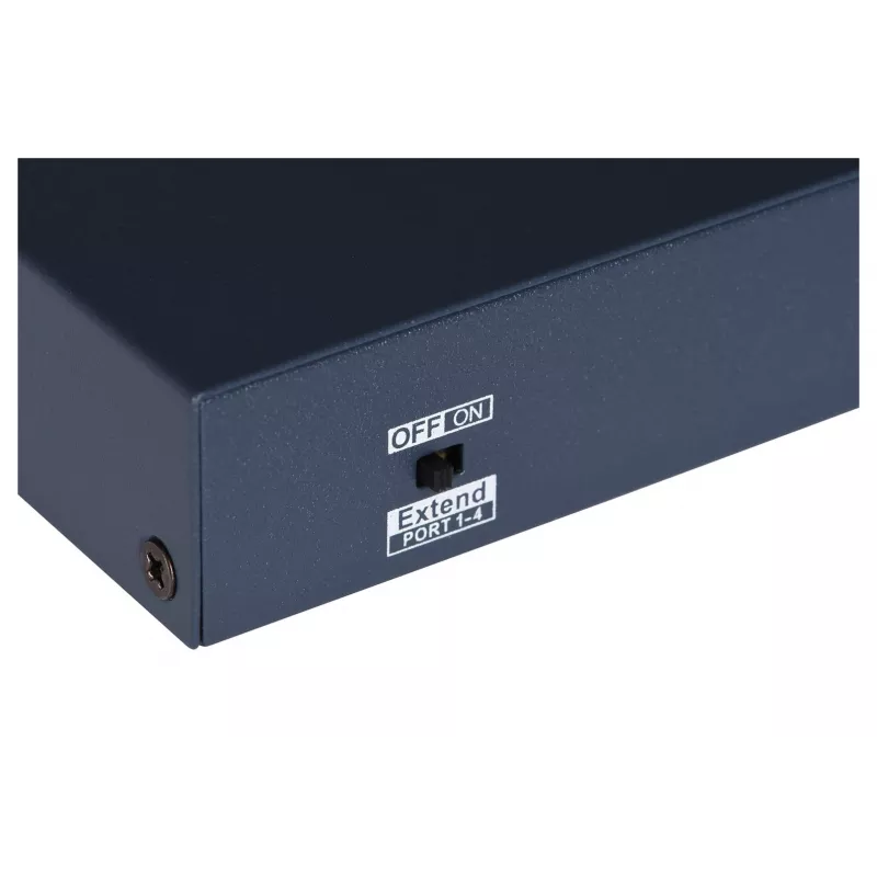 Hikvision DS-3E0106HP-E võrgulüli haldamata kiire Ethernet (10/100) PoE tugi sinine