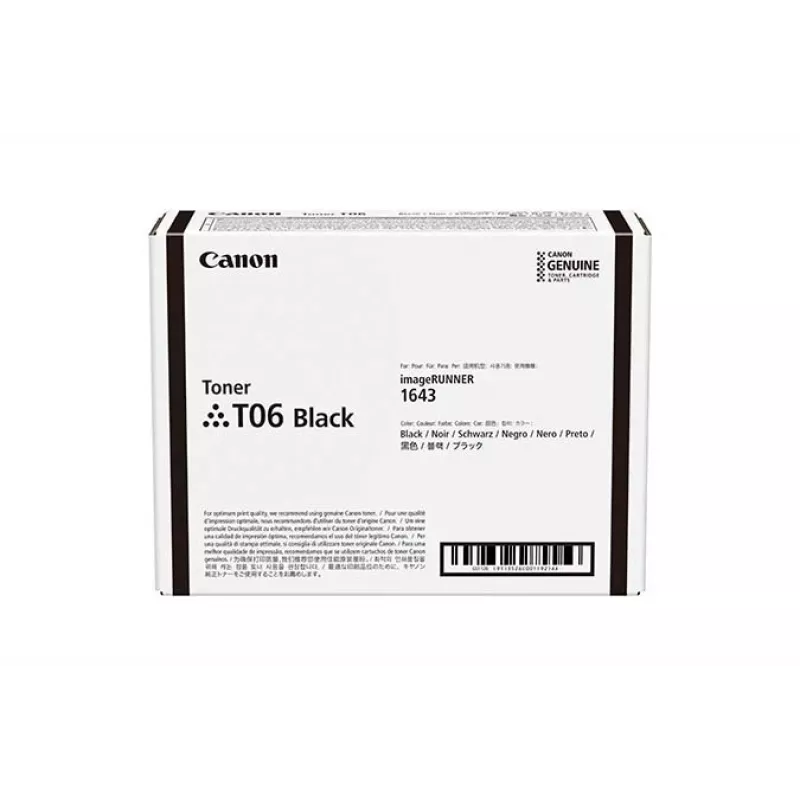 Canon T06 (3526C002) toonerikassett, must (SPEC)