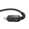 Baseus Purunematu USB C–iP kaabel 2 m 20 W Must