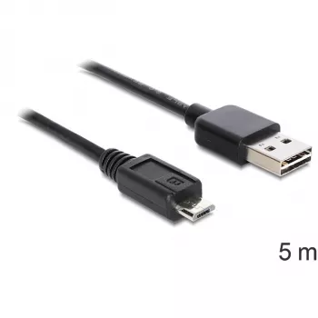 USB-kaabel DeLOCK EASY-USB 2.0-A Micro-B 5m