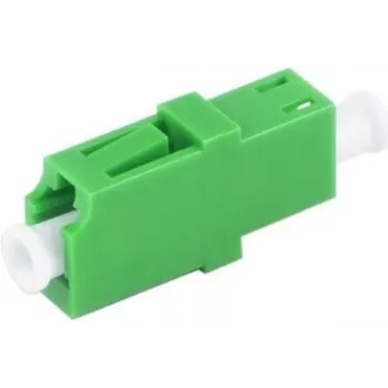 S/CONN maximum connectivity LWL-connector, LC-LC, Simplex, Green (07-60001)
