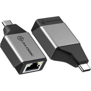 ALOGIC Ultra Mini - võrguadapter - USB-C 3,2 Gen 1 - Gigabit Ethernet x 1 - kosmosehall (ULCGEMN-SGR)