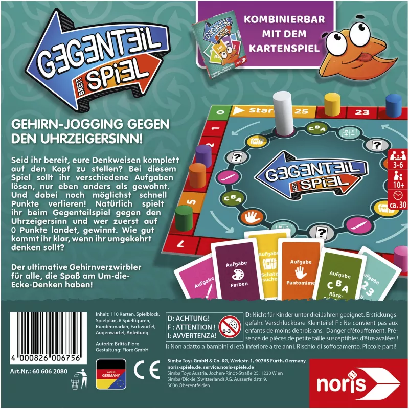 Gegenteil lauamäng, puslemäng