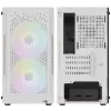 ATX AEROCOOL TRINITY MINI FRGB MICRO MINI TORNIKORPUS KLAASPANEELIGA (VALGE)