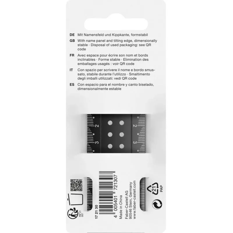 Lauajoonlaud Faber-Castell Ruler 30 cm Dots