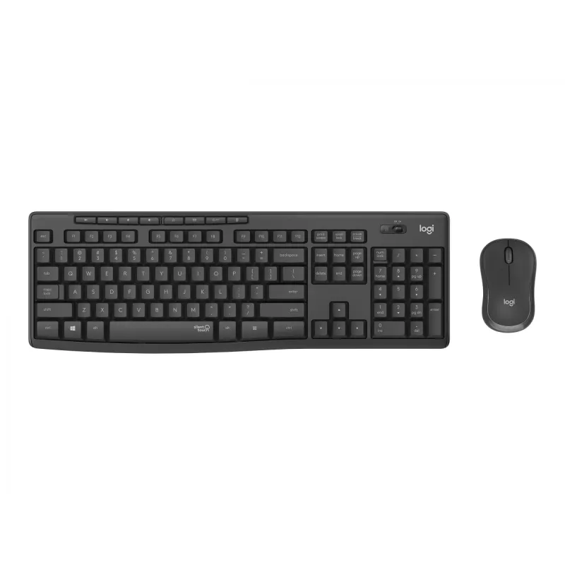 LOGITECH MK295 Vaikne juhtmevaba komplekt GRAPHITE
