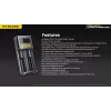 akulaadija Nitecore Ci12 Universaalne USB-laadija Li‑Ion, NiCd, NiMH akudele, 3A sisend 5/9/12V, plastkorpus
