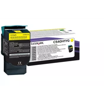 Tonerikassett Lexmark C540H1YG 1000 lehekülge Kollane