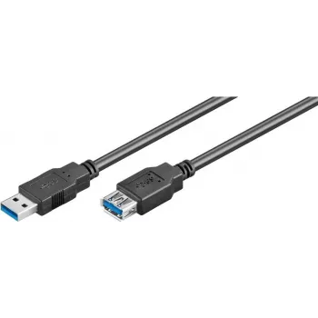 Wentronic 43998 USB-kaabel Must