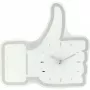NeXtime kell 5185wi Mini Thumbs Up, 20,5x21 cm, sein, valge/hõbedane