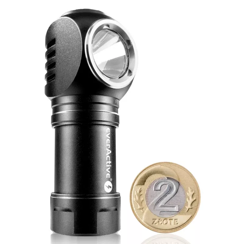 LED-taskerjuht 3 töörežiimi 10 W 500 luumenit alumiiniumkorpusega laetav veekindel FL-55R Dripple - Everactive