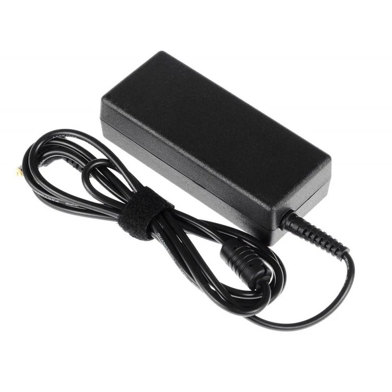 Toiteadapter roheline Cell AD01P — 60 W, 19 V 3,42 A, siseruumides kasutatav sülearvuti toiteallikas, must