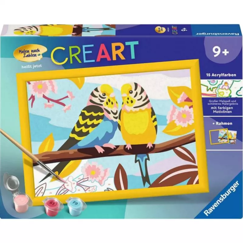 CreArt - Värvilised viirpapagoid, maalimine