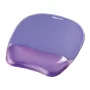 Hiirematt Fellowes Crystals Gel geelist randmetoega, violetne, 202×230 mm, paksus 32 mm