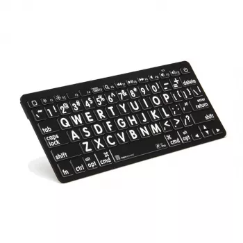 Logickeyboard LKB-LPWB-BTON-DE klaviatuur Universaalne Bluetooth QWERTZ must