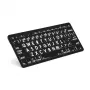 Logickeyboard LKB-LPWB-BTON-DE klaviatuur Universaalne Bluetooth QWERTZ must