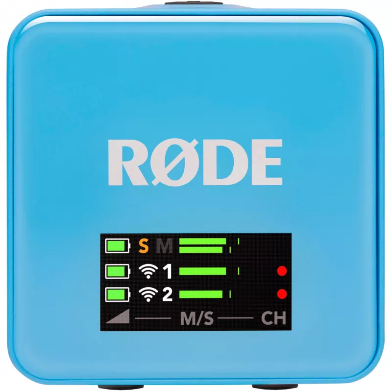 RØDE Wireless GO III Blue - juhtmevaba mikrofonsüsteem (sinine)