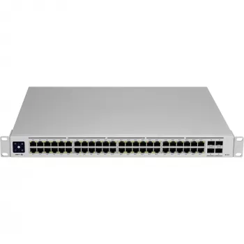 Ubiquiti UniFi USW-PRO-48 võrgulüliti, hallatav L2/L3 Gigabit Ethernet (10/100/1000) 1U, hõbedane