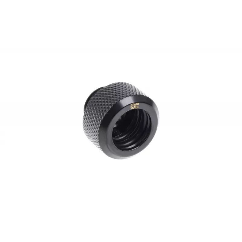 Liitmikukomplekt Alphacool 17377 — messing, must, kõrgus 16 mm, läbimõõt 21 mm vedelikjahutuse jaoks