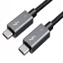 Cable extra digital Thunderbolt 3 CA913336 — 40 Gbps andmeedastus, 100 W toiteedastus
