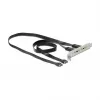 Pesa kronstein DeLOCK 89935 kahe USB USB-C pordiga