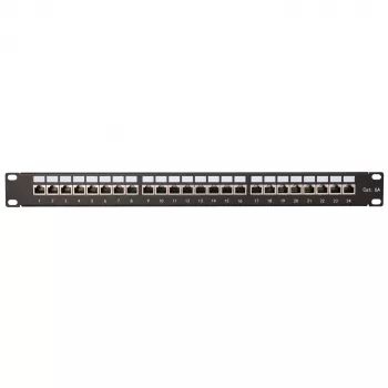 Patch-paneel - Extralink CAT6A STP, 24 porti