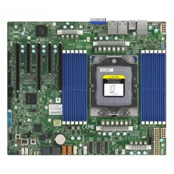 Supermicro - Emaplaat MBD-H13SSL-N-B, AMD, Socket SP5, AMD EPYC 9004, Socket SP5, DDR5-SDRAM, max. 3 TB DDR5 DIMM SATA 6 GB/s graafika USB 3.1 USB 3.0 USB 3.0 RJ-45 VGA PCI-Expr