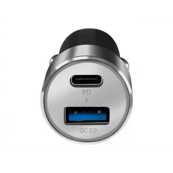 LogiLink Auto-Power Supply - 36 W - 3 A - PD 3.0, QC 3.0 - 2 väljundporti (USB, 24 pin USB-C)