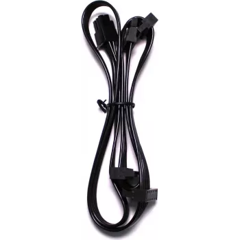 SATA-kaabel XILENCE XZ182 modulaarsele toiteallikale, pistik SATA-draividele