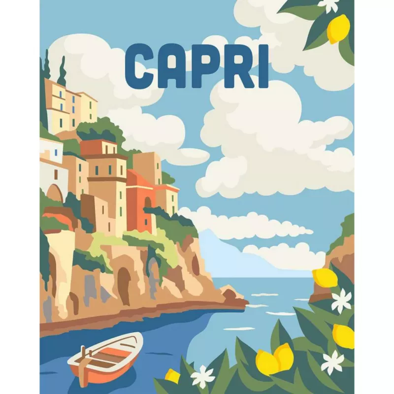 Ravensburger CreArt Capri maalimiskomplekt – lõuendimaali komplekt