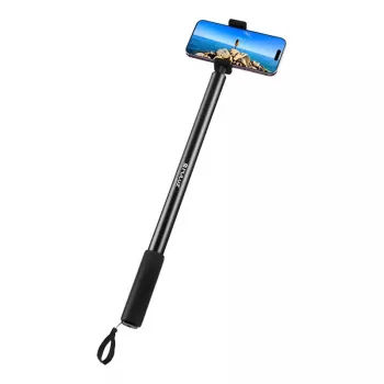 Metallist selfipulk Puluz PU641B Insta360 One RS/X2/X3/X4 jaoks, 2 m, must