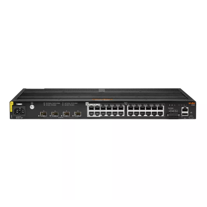 HPE - Aruba 4100i - lüliti - 20 x 10/100/1000 (PoE klass 4) + 4 x 10/100/1000 (PoE klass 6) + 4 x SFP+ PoE klass 4 / PoE klass 6