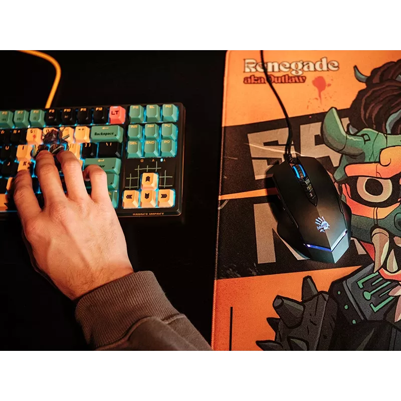 Mängurihiir A4Tech Bloody V8m MAX RGB USB 10000 DPI
