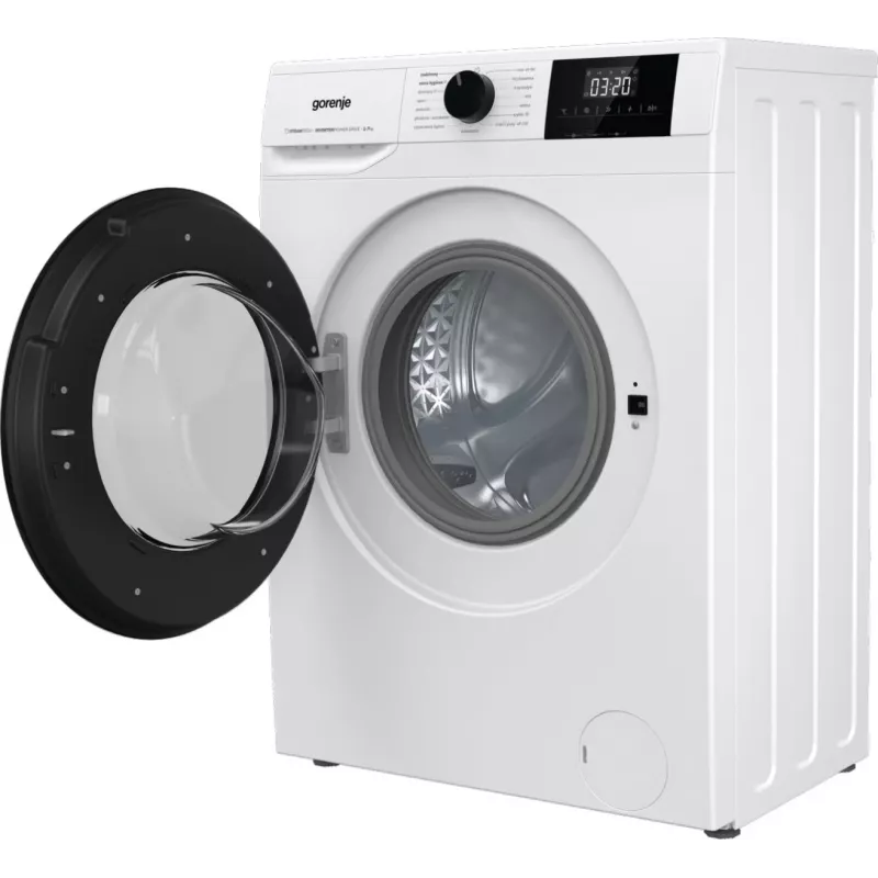 Eraldiseisev pesumasin Gorenje W3NGPI72SBS, 7 kg, 1200 p/min, inverter-mootor, aur, 15 programmi, valge