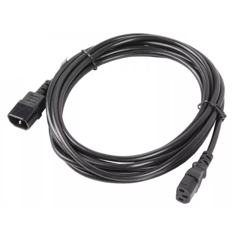 Lanberg C13-C14 VDE toitekaabel, 5m (ca-c13e-11cc-0050-bk)