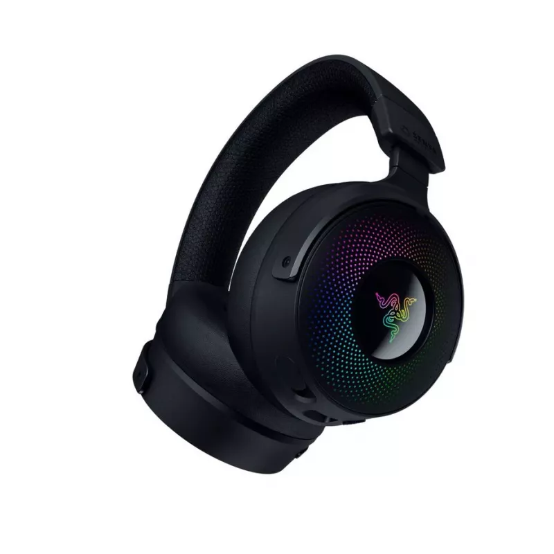Razer Kraken V4 Pro kõrvaklapid juhtmega ja juhtmeta peavõruga mängimiseks USB Type-A Bluetooth must