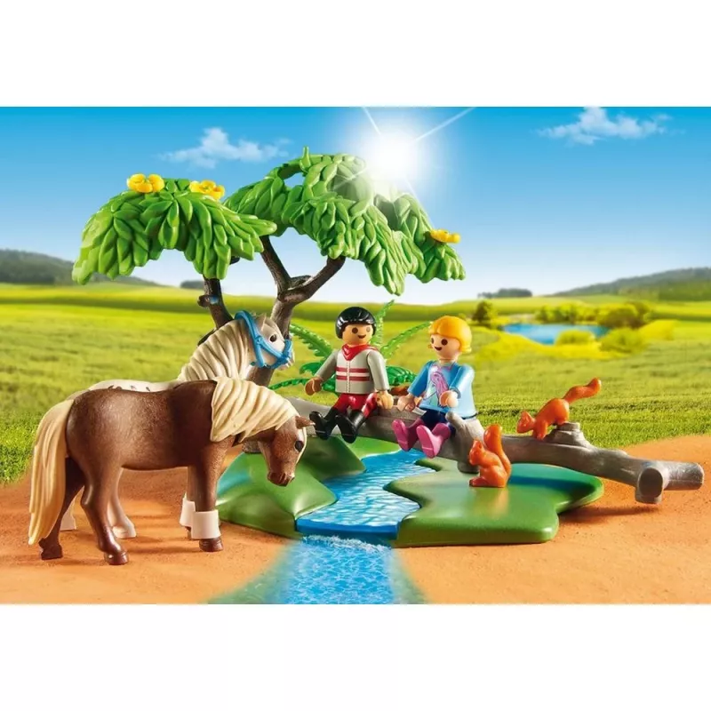 Playmobil Country Hobuse Seljas Sõit - Loom - Country Hobuse Seljas Sõit - 4 aastat - Mitmevärviline (5685)