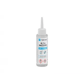 Isopropüülalkoholi puhastusvahend NATEC Racoon 100 ml — elektroonika- ja pinnapuhastusvahend