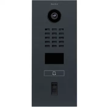 Video intercomsüsteem DoorBird D2101FV Must IP65 Roostevaba teras