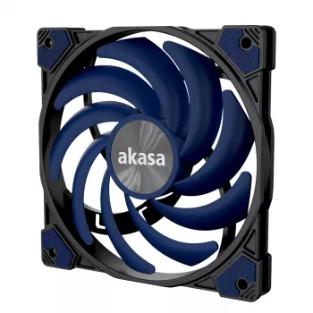 Ventilaator Akasa Alucia XS12 120mm Must Sinine 700-2000 RPM HDB